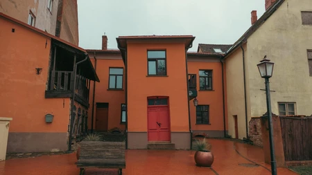 Charming Courtyard Scene