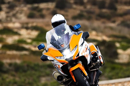 Dynamic Motorcycle Ride