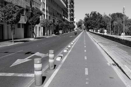 Quiet City Street View
