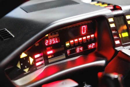 Futuristic Car Dashboard