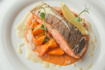Gourmet Salmon Dish