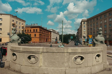 Historic Street Fountain
