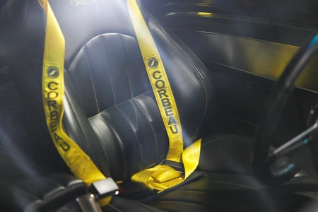 Racing Car Seat with Harness