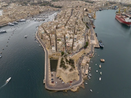 Aerial View of Historic Peninsula
