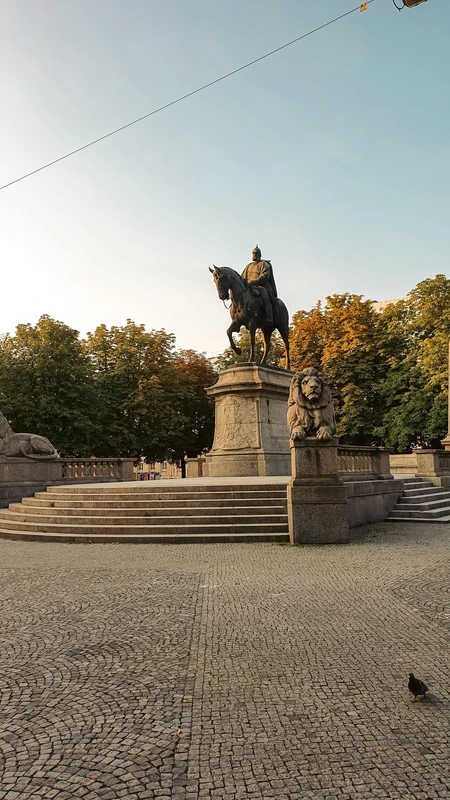 Historic Monument in a Park