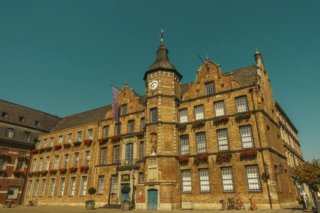 Historic Building in a City Square
