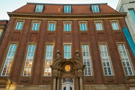 Historic Brick Building Facade