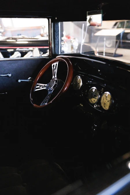 Vintage Car Interior