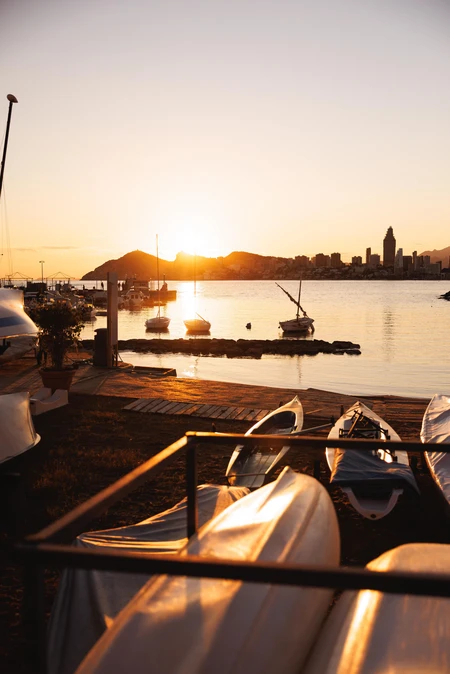 Sunset at the Marina