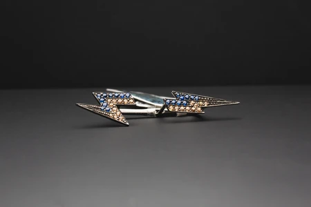 Stylish Lightning Brooch