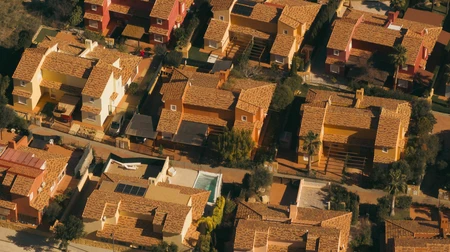 Aerial View of Residential Area