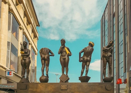 Urban Sculpture Display