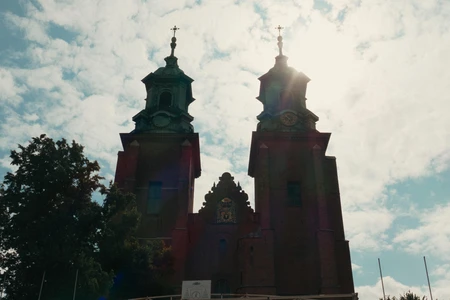 Historic Church Silhouette