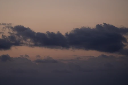 Serene Evening Sky