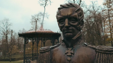 Historical Statue in Park