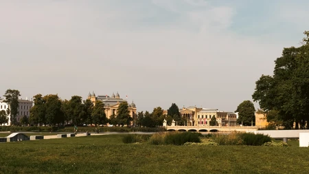 Historic Building in a Park