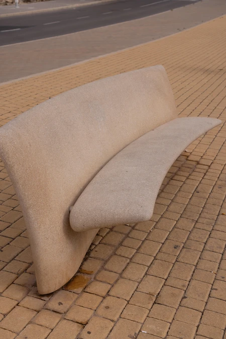 Modern Stone Bench