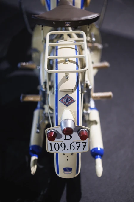Vintage Motorcycle Rear