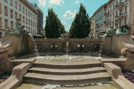 Elegant Urban Fountain