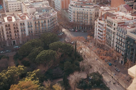 Urban Landscape with Park
