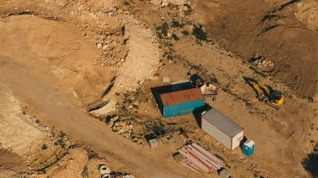 Aerial Construction Site