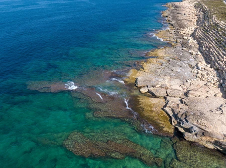 Aerial Coastal View