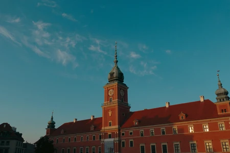 Historic Castle at Dusk