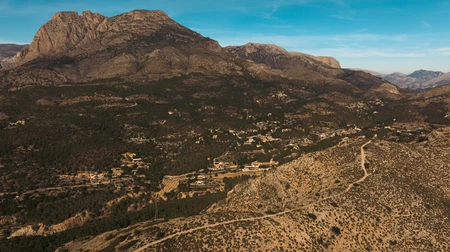 Mountainous Landscape View