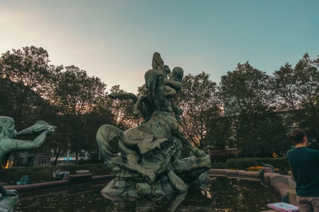 Monument at Dusk