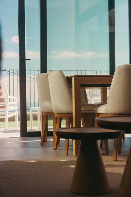 Serene Dining Area with a View