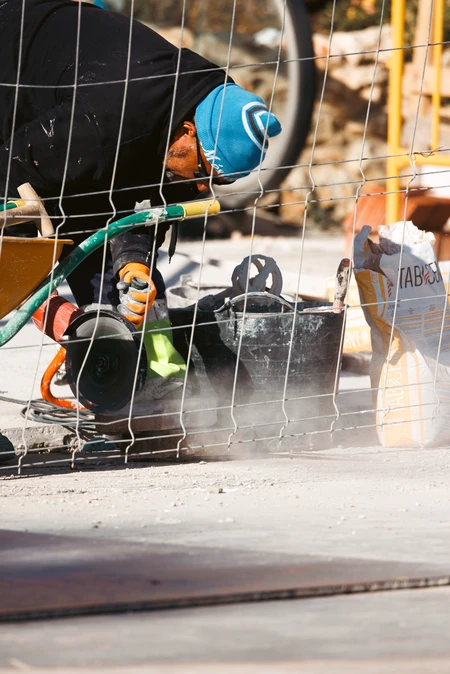 Construction Worker at Site