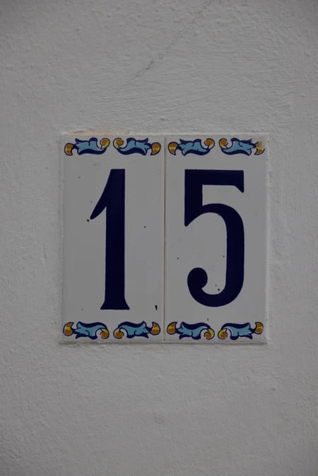 Decorative House Number