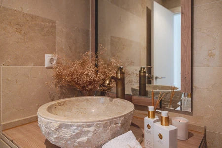Stylish Bathroom Sink Area