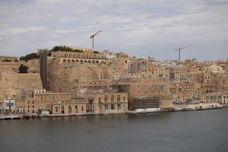 Historical Waterfront Cityscape