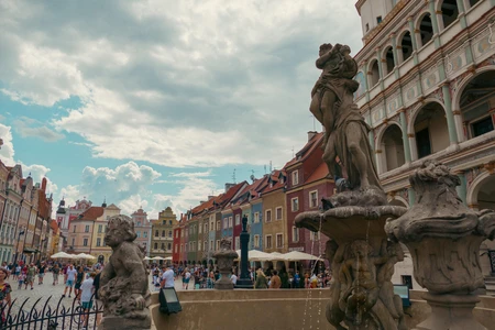Historic Square with Statues