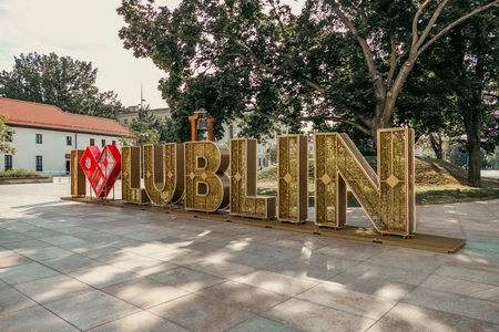 Lublin City Sign