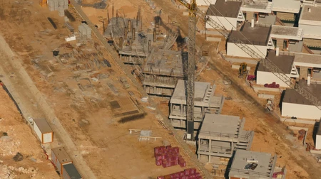 Construction Site Aerial View