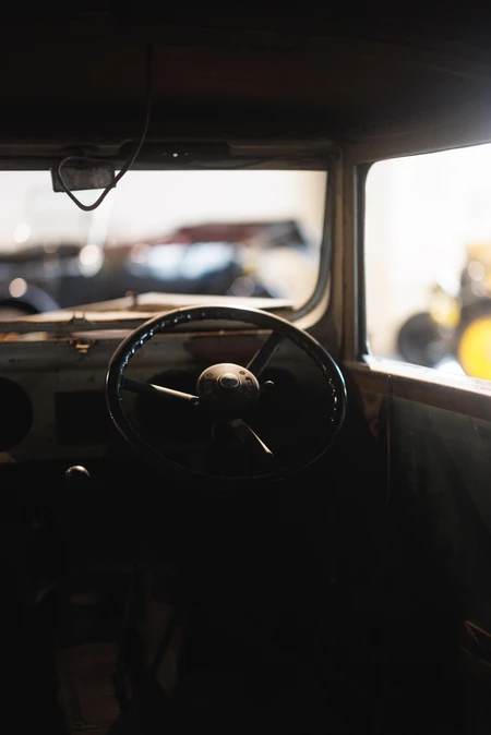 Vintage Car Interior
