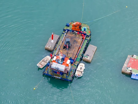 Fishing Vessel in Calm Waters