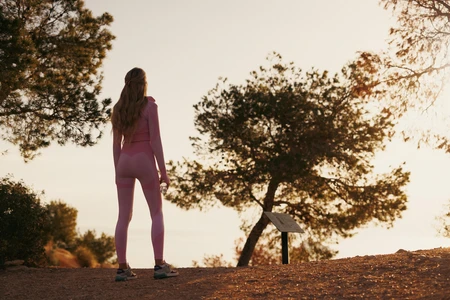 Contemplative Outdoor Walk