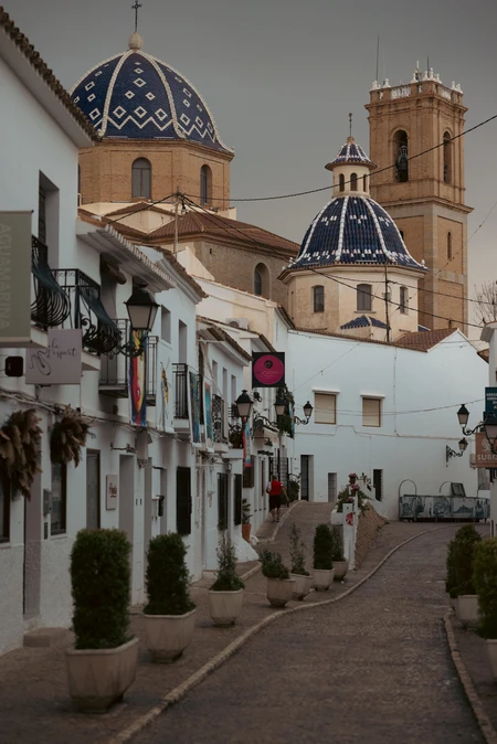 Charming Spanish Street Scene
