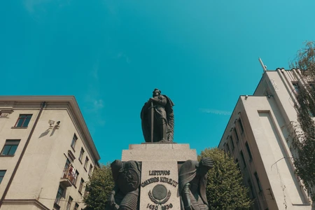 Historical Monument in Urban Setting