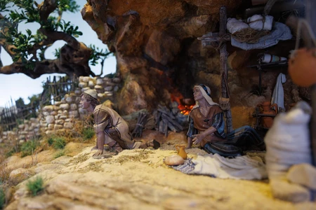Rustic Altar Scene
