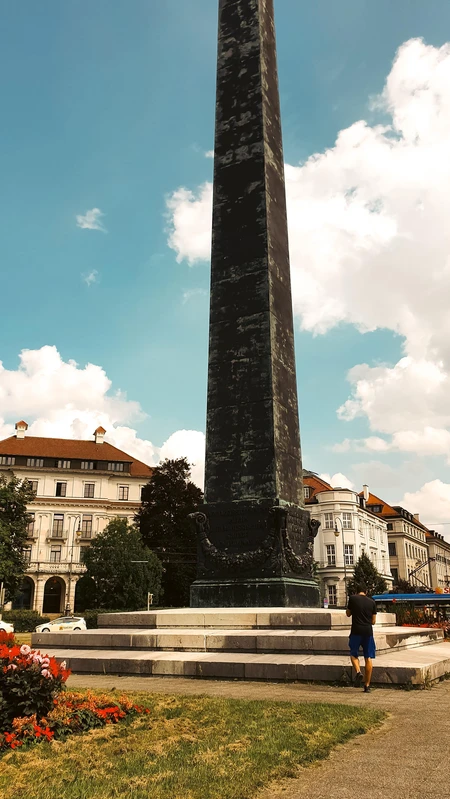 Historic Obelisk in City Square