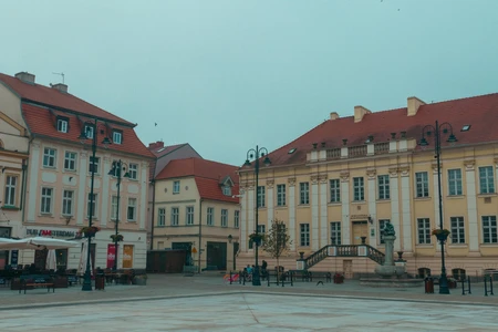 Charming Urban Square