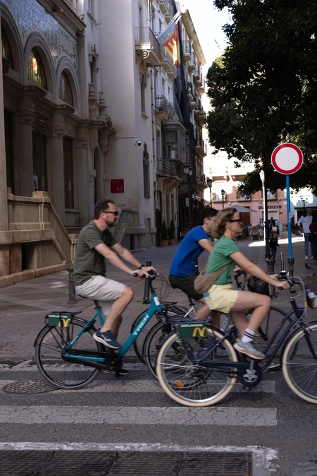 Urban Cyclists in Action