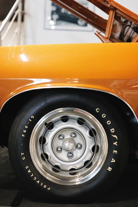 Vintage Car Wheel Detail