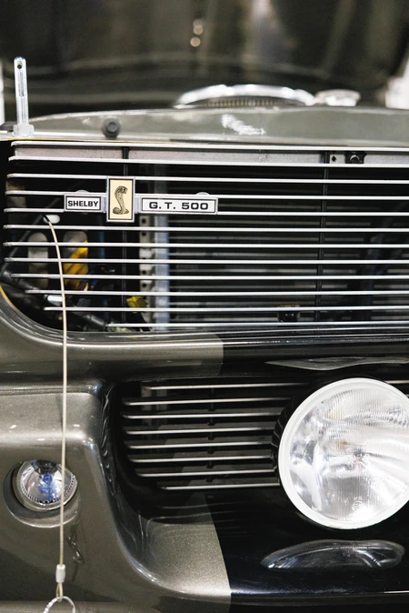 Classic Car Front View
