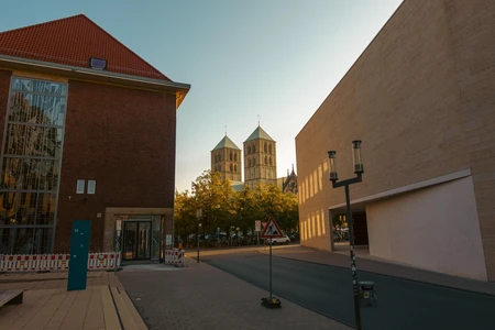 Historic Architecture at Sunset