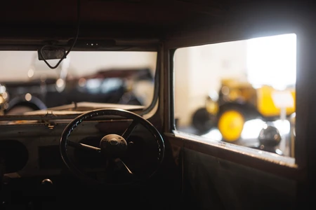 Vintage Car Interior
